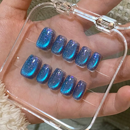 Aurora Crystal Magnetic Cat Eye Gel Polish 12ml