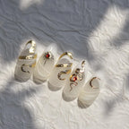 Snake Nail Art Stickers Metal Colors Adhesive Embossed Star Moon Sticker Decals to4273