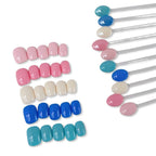 Solid Color Gel Polish - Vibrant Opaque Pastel Tones Nail Gels 12ml 