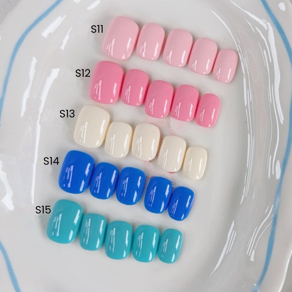 Solid Color Gel Polish - Vibrant Opaque Pastel Tones Nail Gels 12ml 