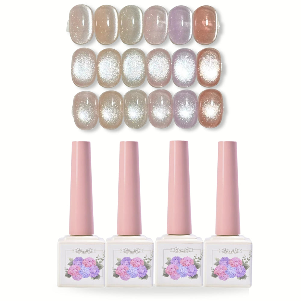 Sparkle Galaxy Cat Eye Gel Polish - Magnetic Nail Gel 12ml