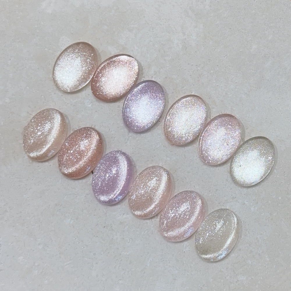 Sparkle Galaxy Cat Eye Gel Polish - Magnetic Nail Gel 12ml