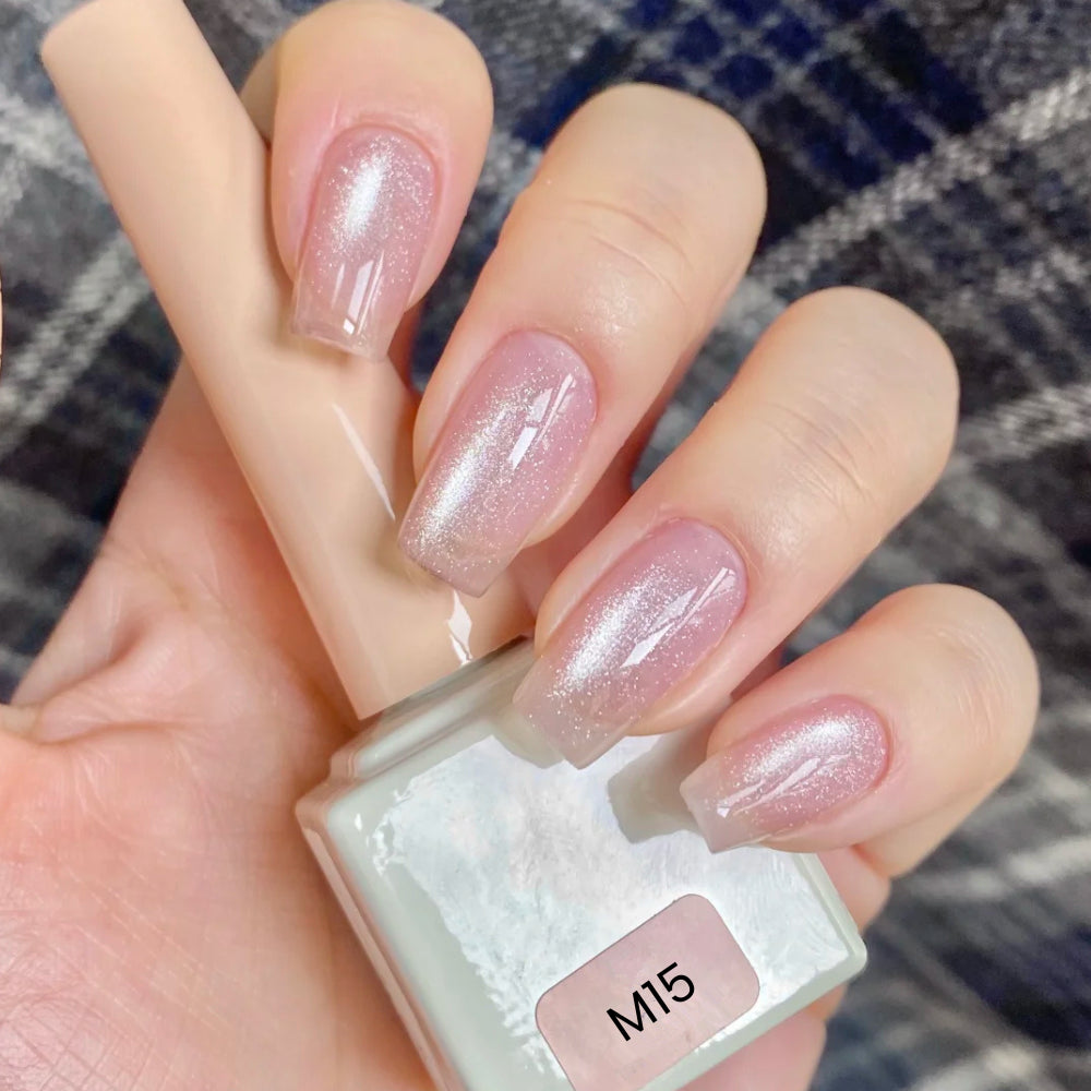 Sparkle Galaxy Cat Eye Gel Polish - Magnetic Nail Gel 12ml