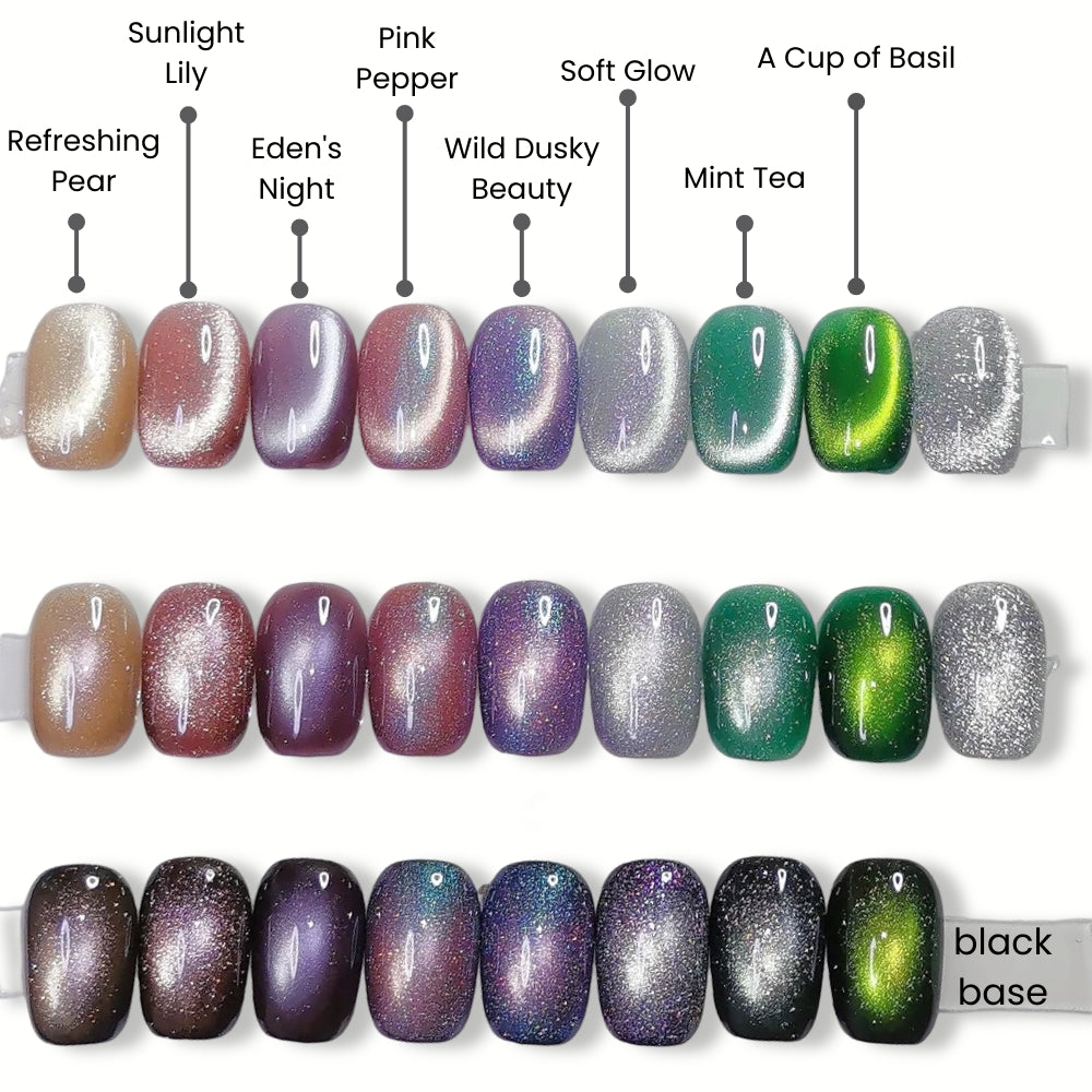 Sparkle Velvet Cat Eye Magnetic Gel Polish 12ml