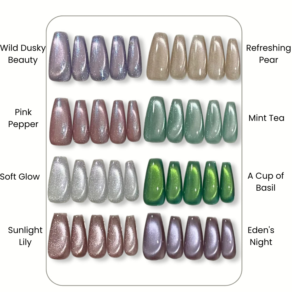 Sparkle Velvet Cat Eye Magnetic Gel Polish 12ml