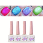 Sparkling Cat Eye Gel Polish - Vibrant Magnetic Shimmer Nail Gels 12ml (M08-11)