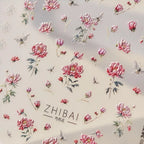 Spring Flower Nail Art Stickers Adhesive Embossed Peony Sticker Decals to3679