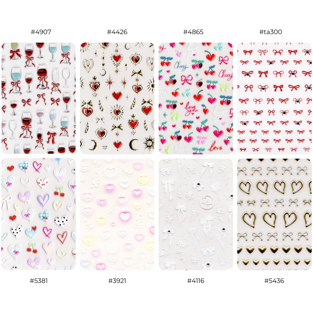 Sticker Kit - Valentine's Day Limited Edition (8 Sheets)