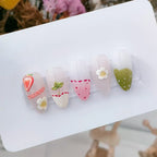 Strawberry Nail Art Stickers Adhesive Sticker Decals TS1835