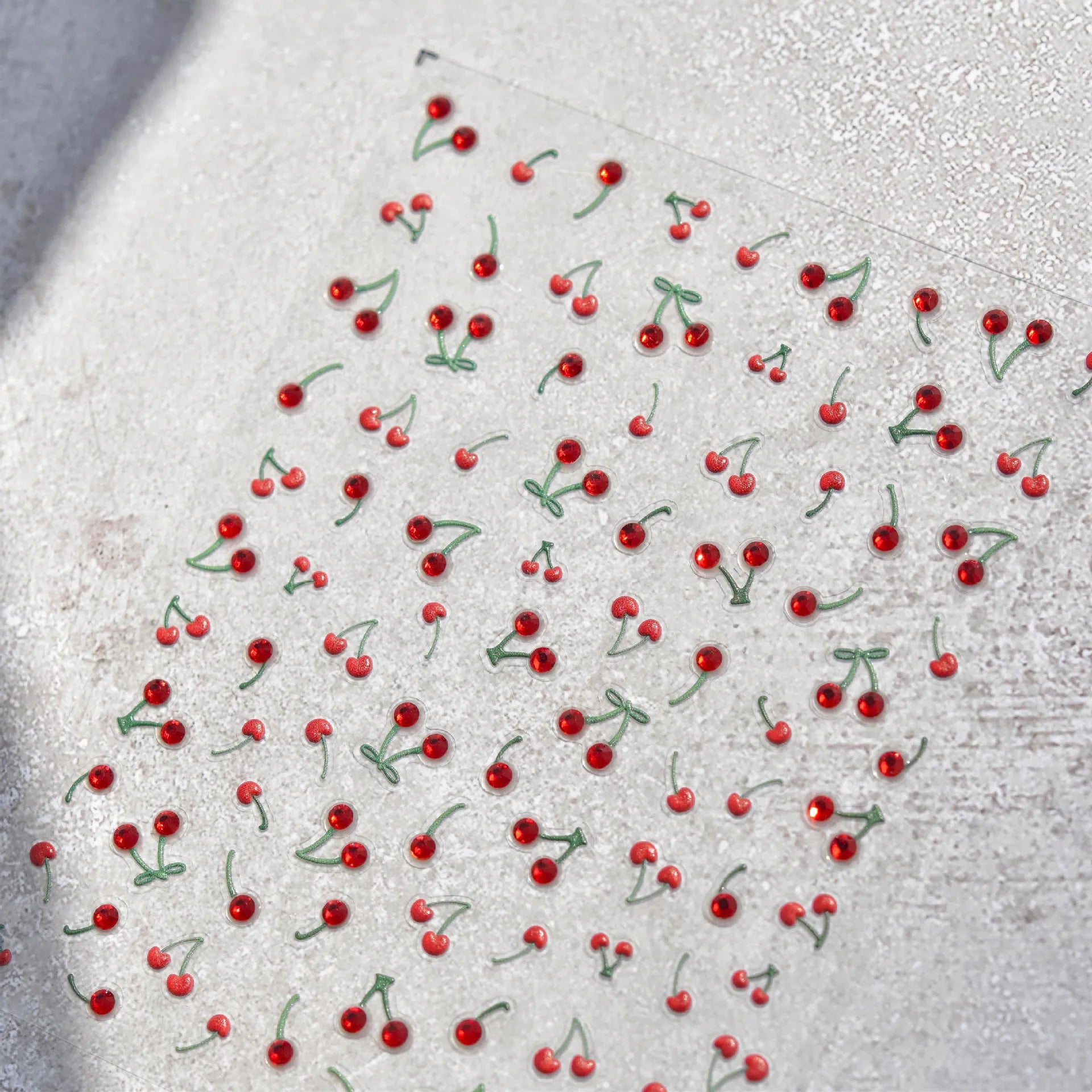 Juicy Cherry Nail Art Stickers Adhesive Stunning Sticker Decals TA211