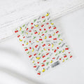 Summer Fruit Nail Art Stickers Adhesive Cherry Banana Adhesive Sticker Decals TS057