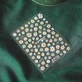 Daisy Flower Nail Art Stickers Floral Adhesive Sticker Decals TS102