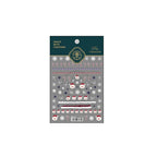 Christmas Nail Art Stickers 3D Adhesive Ginger Bread Men Sticker Decals TS1029