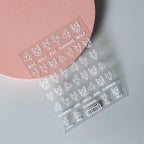 Cartoon Lines Nail Art Stickers Adhesive Folding Animals Fox Sticker Decals TS152