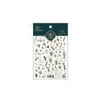 Cactus Nail Art Stickers Aloe Vera Leaf Adhesive Sticker Decals TS1839