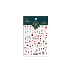 5D Valentine's Day Rose Nail Stickers | Romantic Red & Pink Floral Nail Art Decals TS2061