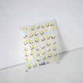 Flower Nail Art Stickers Adhesive Slider Embossed Dandelion Sticker Decals TS2194
