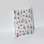 Lotus Nail Art Stickers Adhesive Slider Lotus Flower Sticker Decals TS2225