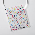Funky 5D Abstract Nail Stickers Colorful Swirl Doodle Sticker Decals TS2580