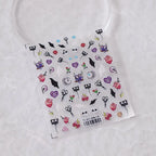 Skull Nail Art Stickers Slider Devil Adhesive Sticker Decals TS2823