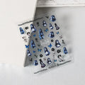 Corpse Bride Nail Art Stickers Halloween Adhesive 3D Sticker Decals TS288