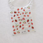 Nail Art Stickers Adhesive Sliders Strawberry Sticker Decals TS2935 embossed