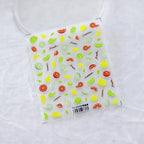 Lemon Orange Nail Art Stickers Summer Fruit Adhesive Slider Sticker Decals TS3006