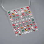 Nail Art Stickers Adhesive Slider TS3263 embossed