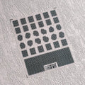 Lace Nail Art Stickers Adhesive Slider Polka Dots Nail Sticker Decals DIY Nail Supplies TS3599
