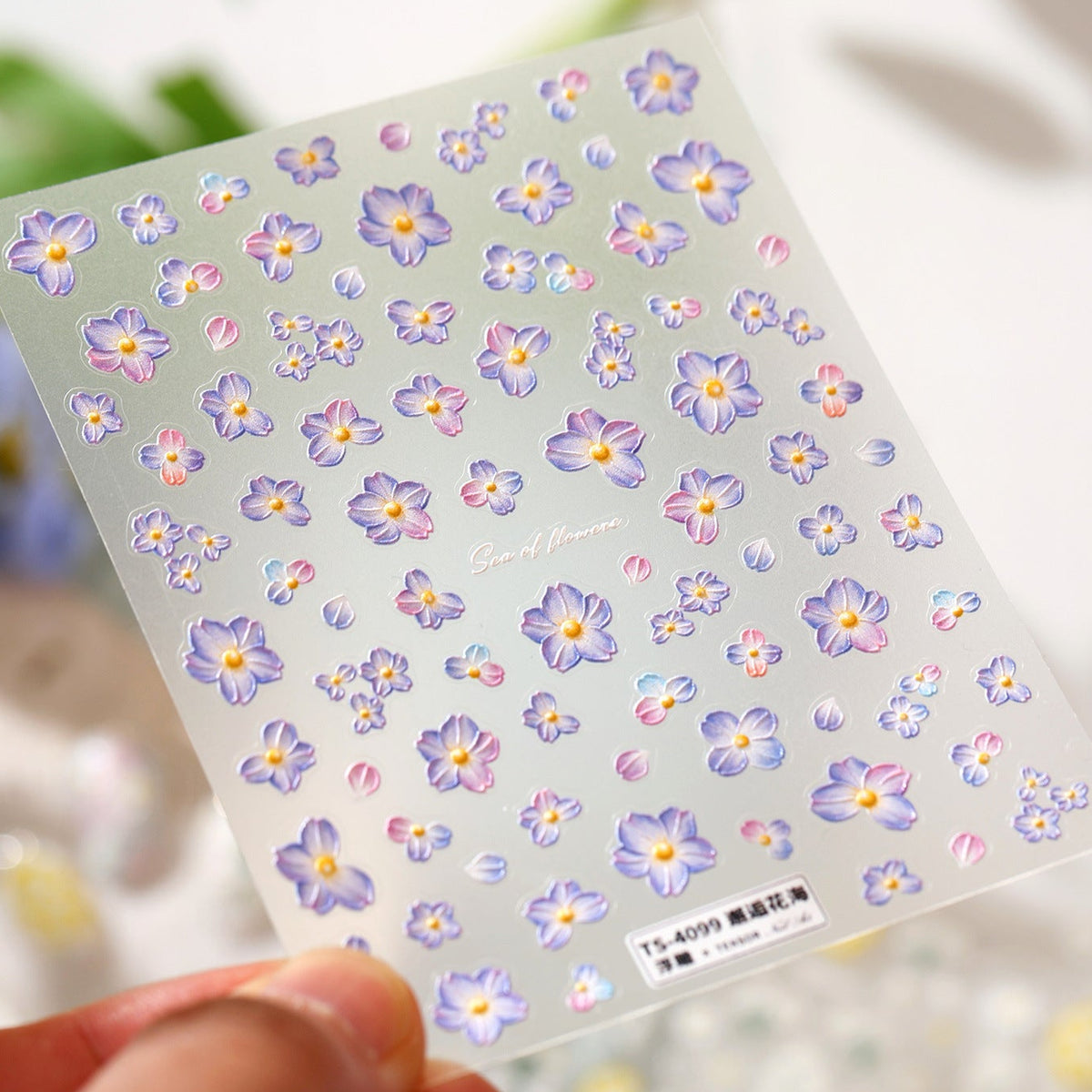 Daisy Flower Nail Art Stickers Decals 