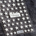 Colorful Star Nail Art Stickers Black Red Cross Stars Shape Adhesive Sticker Decals TS435
