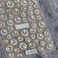 Nail Art Stickers Adhesive Dye Bubble Sticker Decals TS462