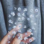 3D Ultra Thin Nail Art Sticker Decals - Rose Flower Nail Sticker