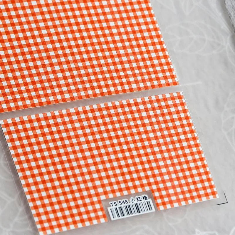 Summer Ice Cream Nail Art Stickers Strawberry Adhesive Sticker Decals TS548