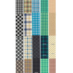 The Preppy Plaid Nail Foil Collection (50cm) - 3952