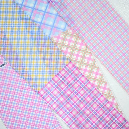 The Preppy Plaid Nail Foil Collection (50cm) - 3952