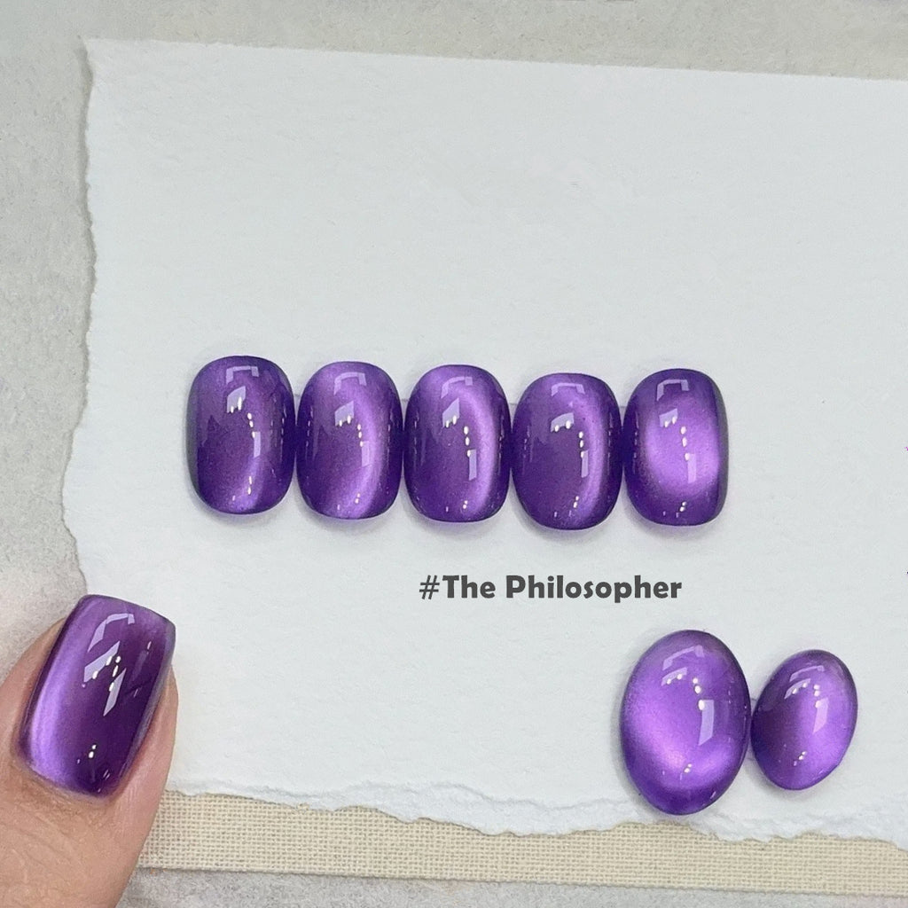 Galaxy Cat Eye Magnetic Gel Polish - Velvet Aurora Effect 12ml