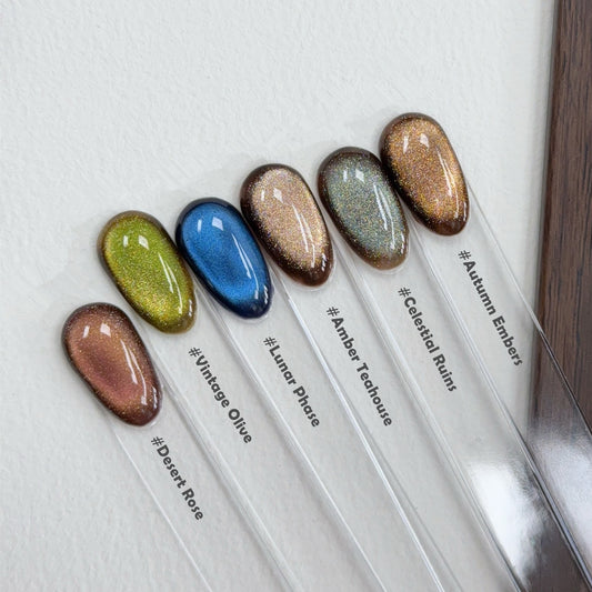 Vintage Colors Cat Eye Magnetic Gel Polish For Fall & Winter 12ml