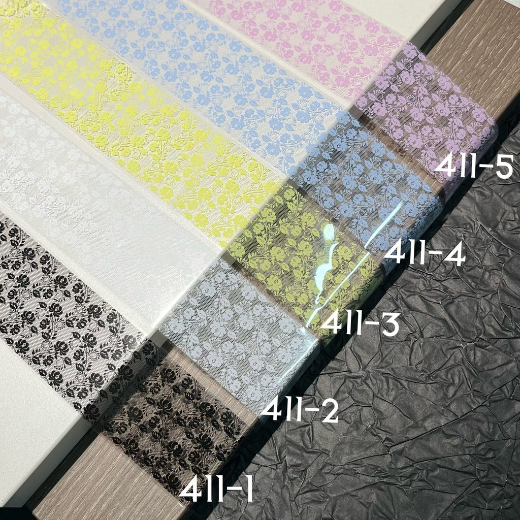 Vintage Floral Lace Nail Foil Collection