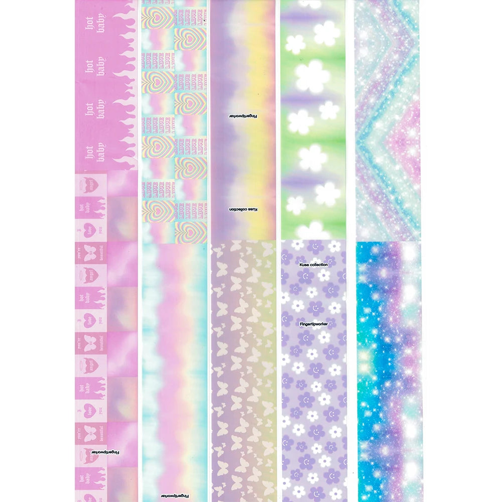Y2K Dreamscape Nail Foil Collection - 382