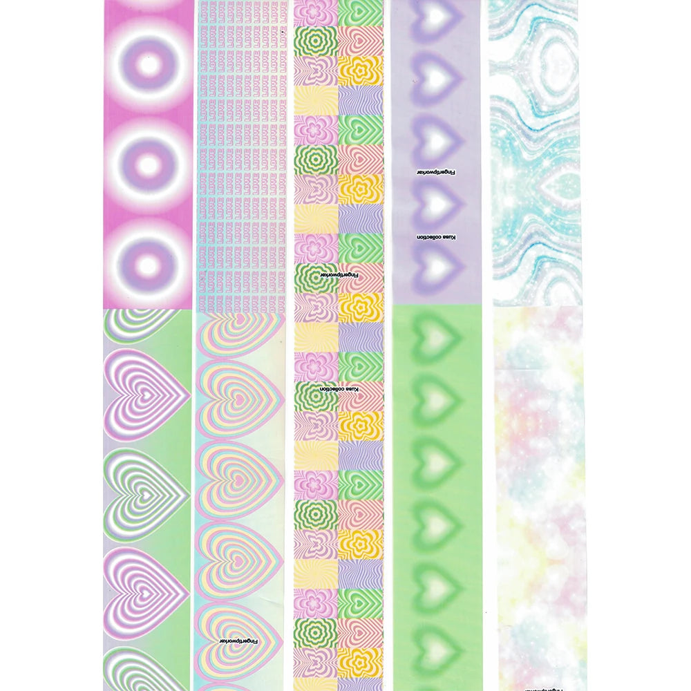 Y2K Dreamscape Nail Foil Collection - 382