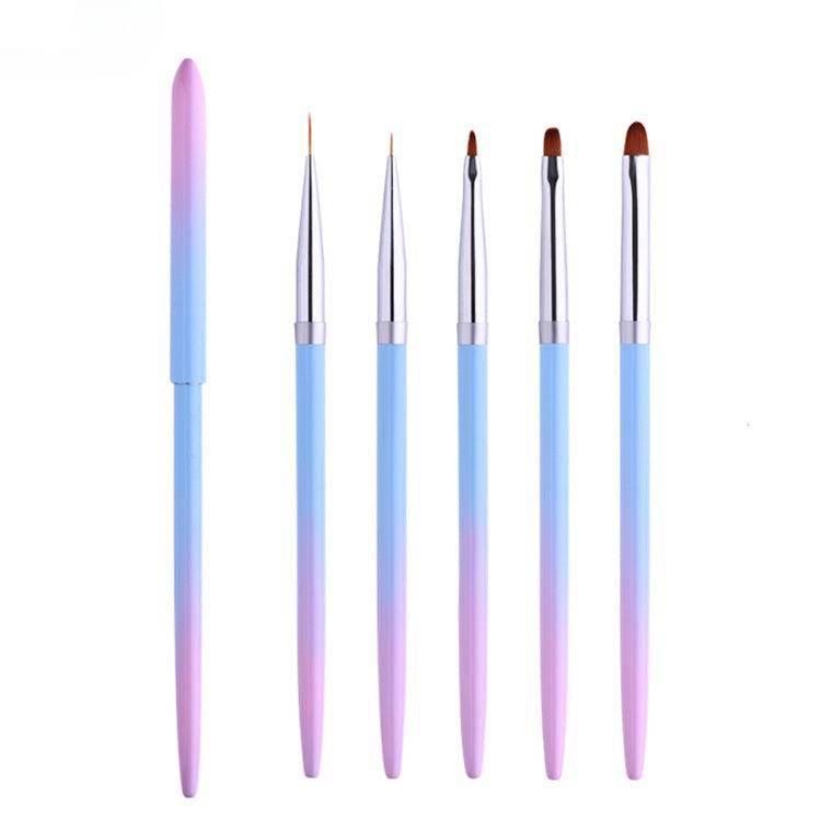 5pcs Nail Art Painting Liner Brush Set - Nail MAD