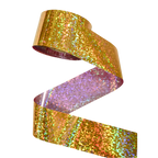 120m Pixel Holographic Silver Gold Mosaic Shattered Glass Nail Foil 847