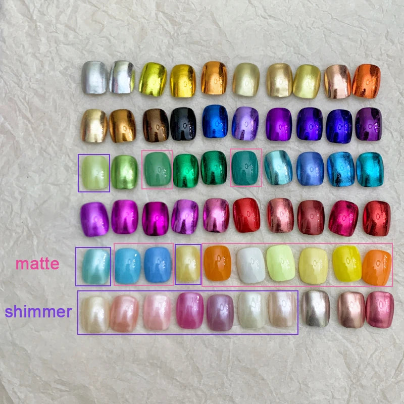 Shimmer Nail Foil Roll – 120m Shimmer Effect Transfer Foil for Nails