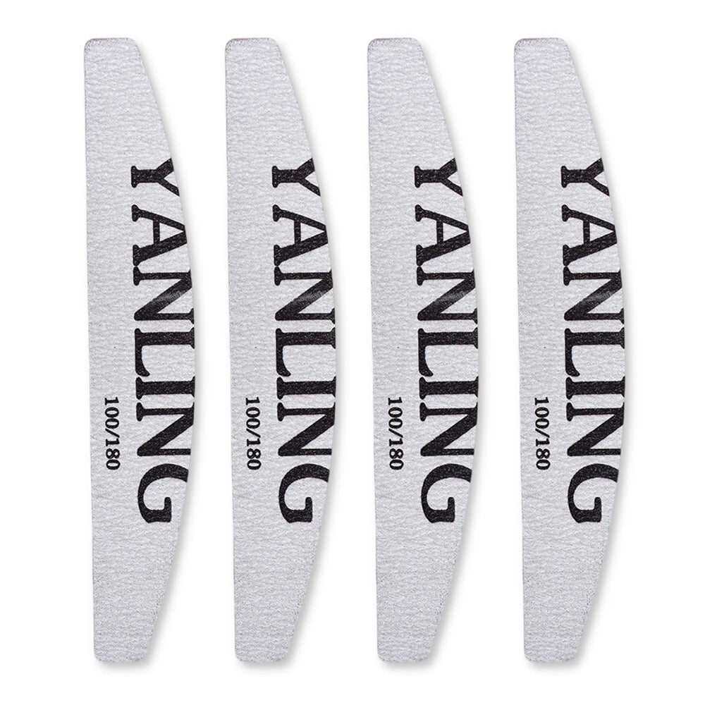 The Pro's Choice 100/180 Zebra Nail File (4-Pack)