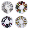 1pack 3D Nail Rhinestones - Random Color