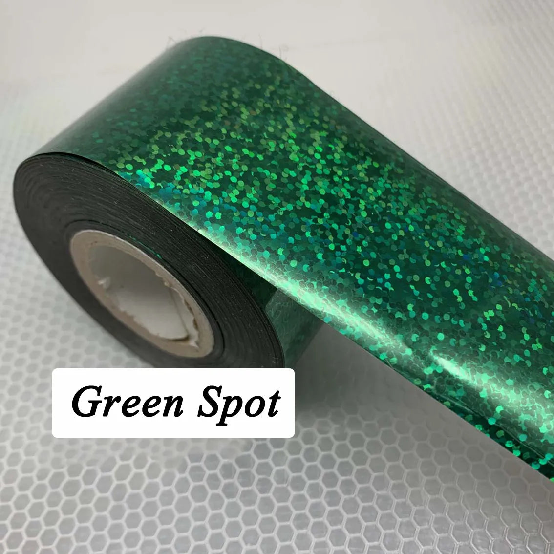 120m Holographic Metal Colors Crushed Glitter Spot Nail Foil Roll 838