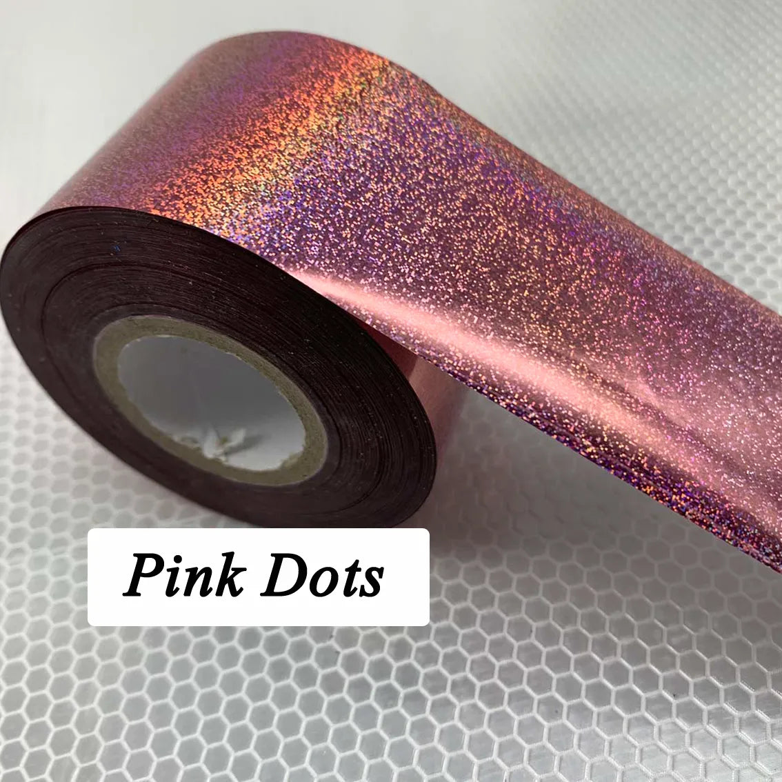 120m Silver Gold Holographic Sparkle Glitter Dots Nail Foil 812