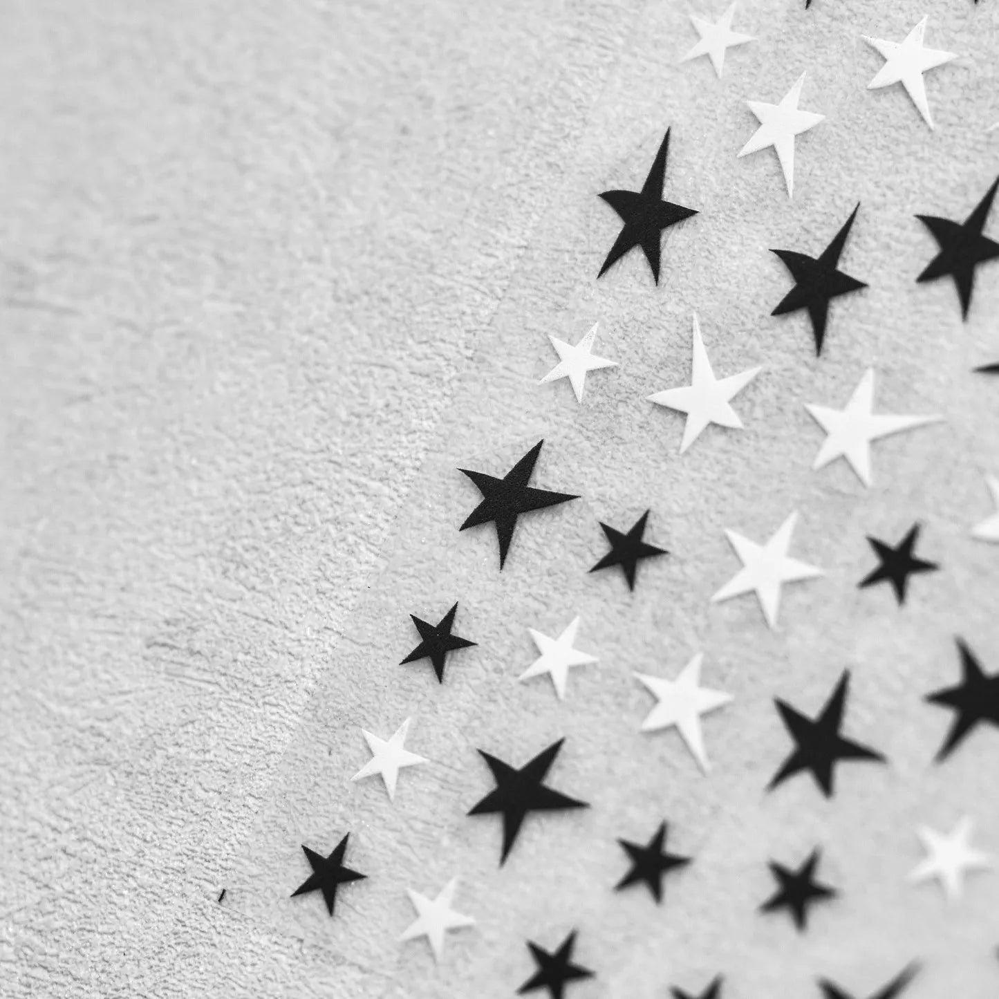 Silver Star Nail Art Stickers Metal Gold Stars Adhesive Embossed Sticker Decals to2246