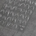 French Line Nail Art Stickers Adhesive Bending Line Embossed Sticker Decals White to3007 